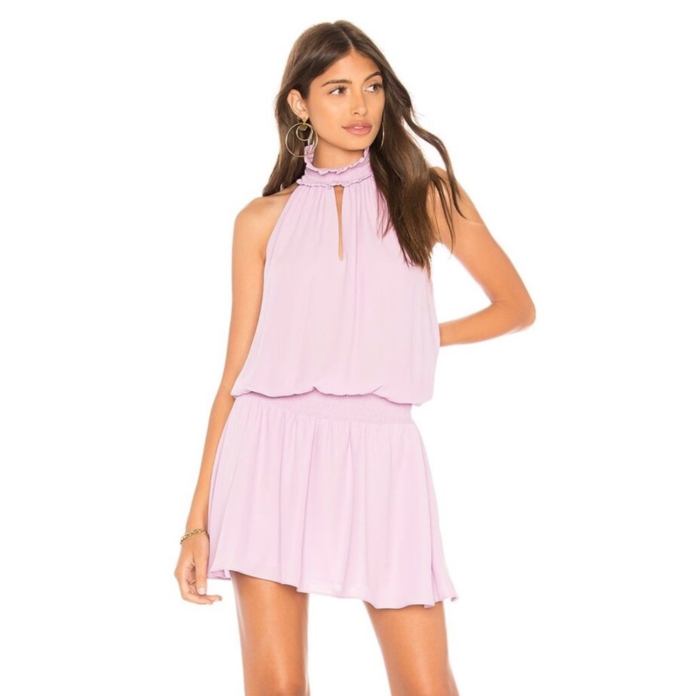 Amanda Uprichard Lilac Mini Dress